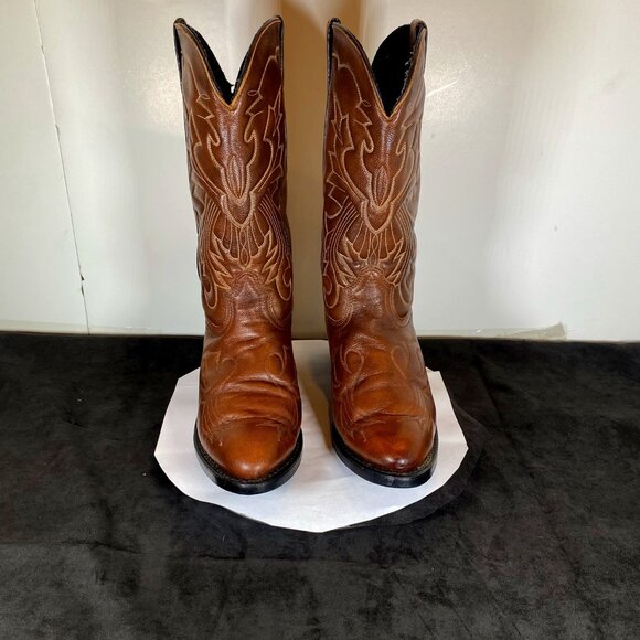 Men's 10D Vintage Durango Brown Work Boot with Rubber Heel, Vintage Durango - Picture 1 of 11